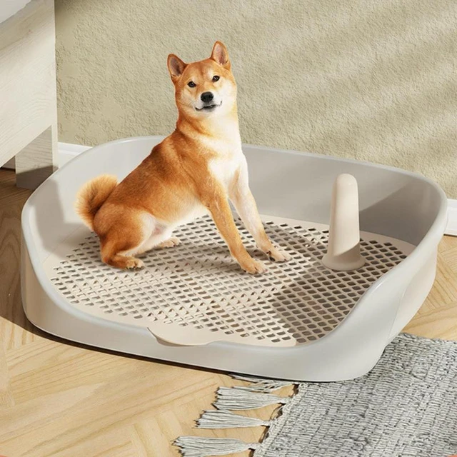 Portable Pet Toilet Dog Potty Training Toilet Tray Pad Mat Indoor Pet Potty  Cat Litter Box Puppy Pad Holder Tray Pet Supplies - AliExpress