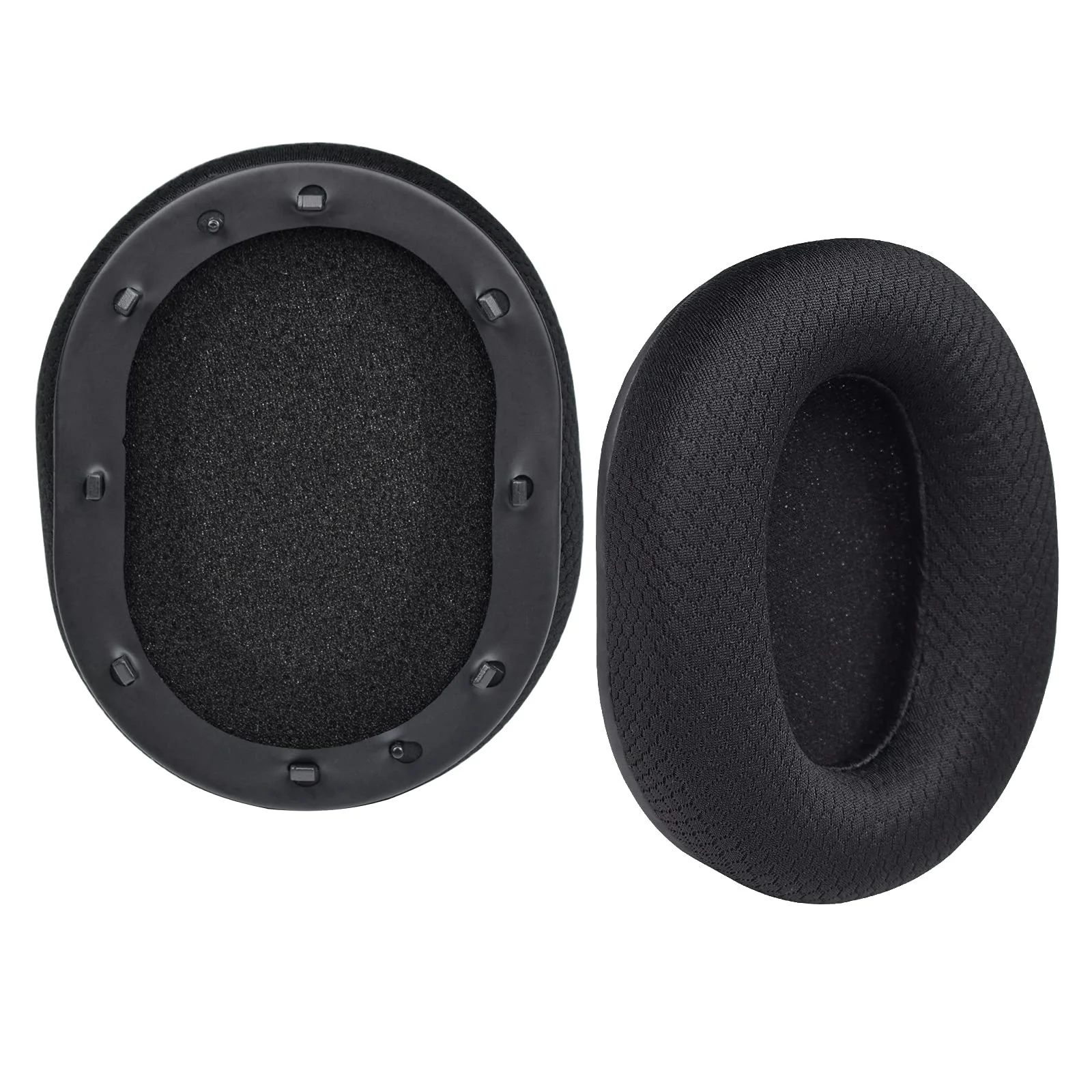 Mesh Fabric Memory Foam Ear Pads Gaming Headconjunto Earpads Almofadas Capa Razer Blackshark v2 Pro V2x V2se - Image 4