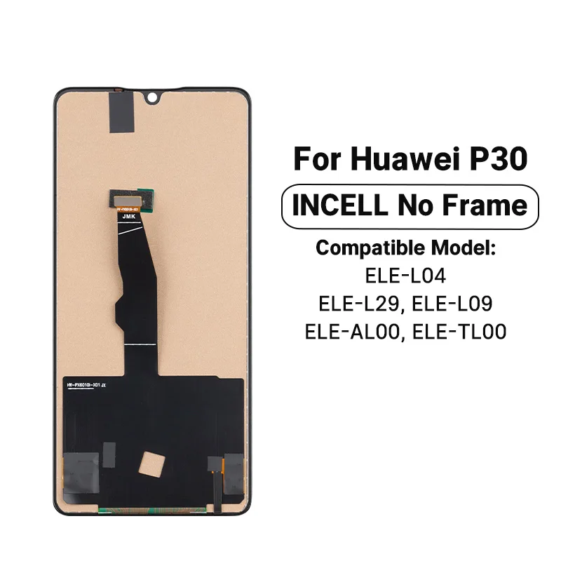 AMOLED LCD For Huawei P30 Display 100% Test Touch Screen Digitizer