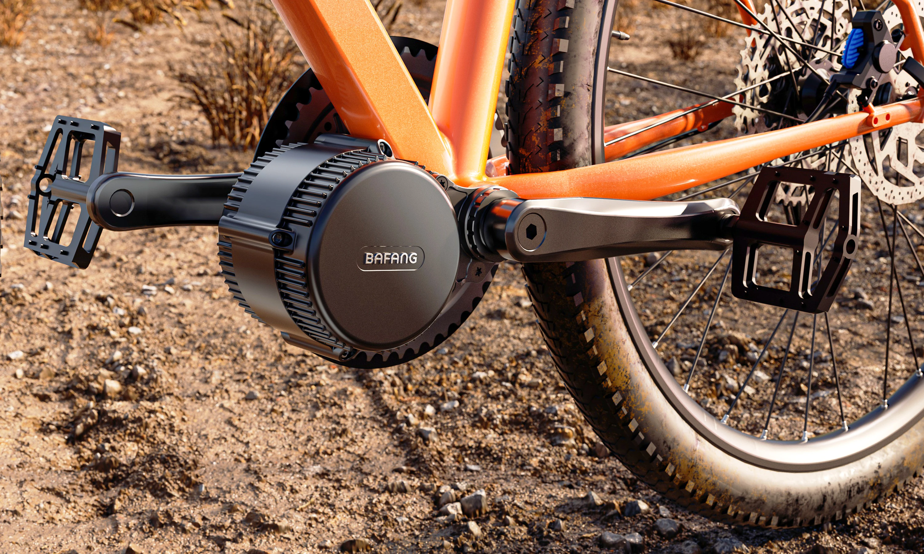 BBS02B Mid Drive Motor Kit 48V 750W BBS02 E-bike with Display