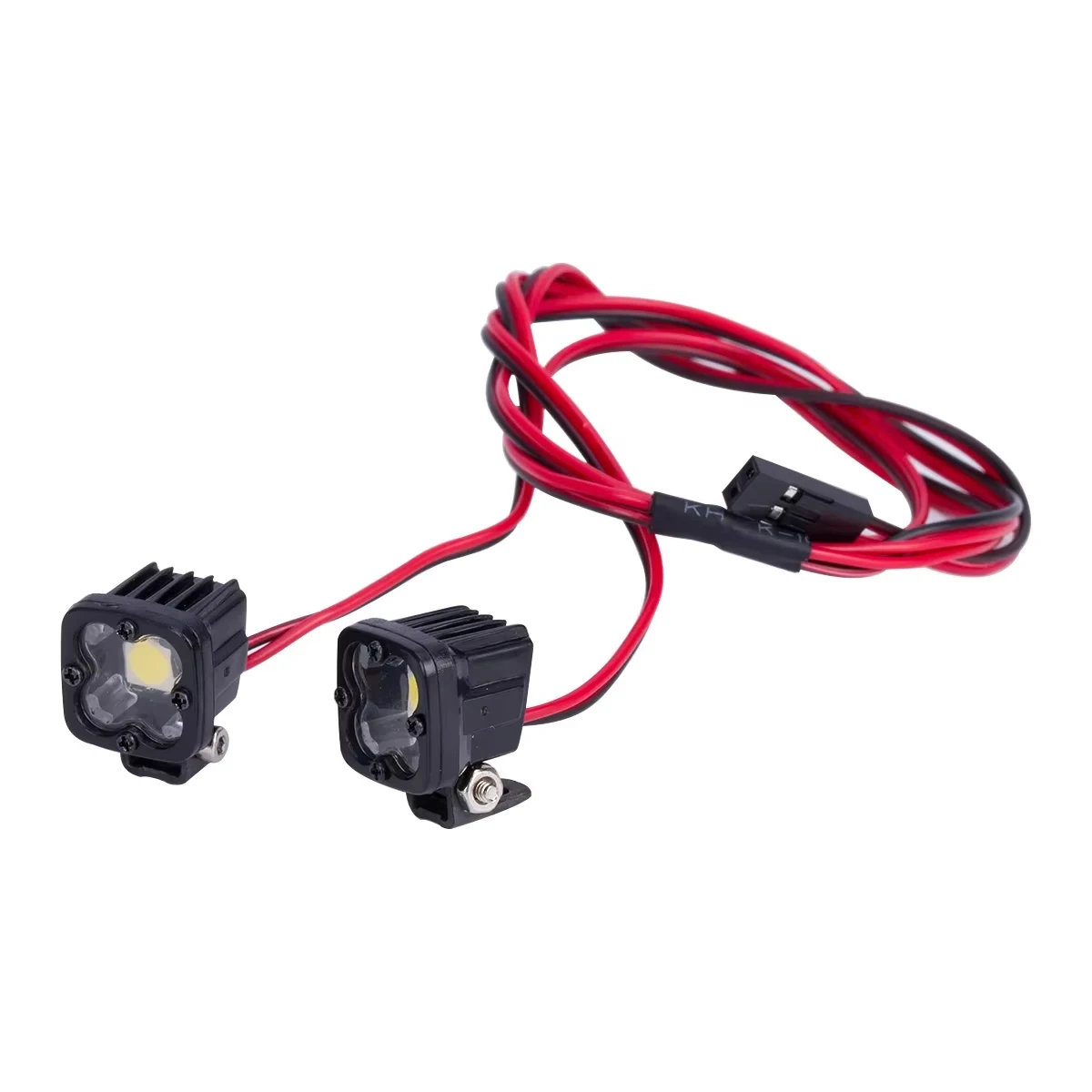 RC Car Square Bright LED Top Lights Headlight Spotlight for 1/8 1/10 RC Crawler Axial SCX10 III CJ7 Wraith Simulation DIY Parts