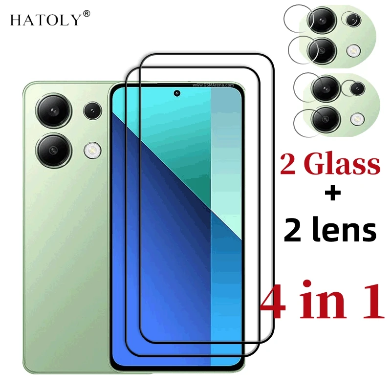 Per Xiaomi Redmi Note 13 Vetro Temperato Per Xiaomi Redmi Note 13 Pro Vetro Temperato Full Glue Redmi Note 13 4G Proteggi Schermo