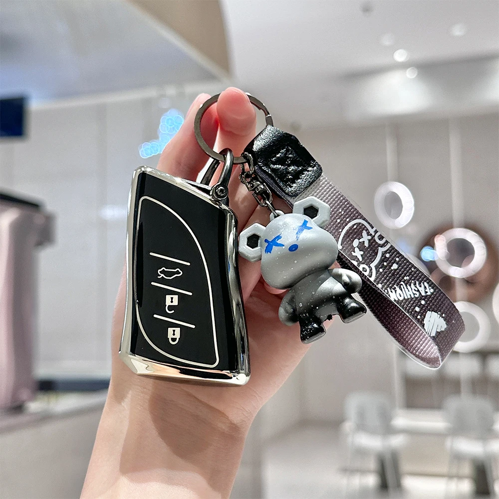 Premium TPU Car Smart Remote Key Case Cover