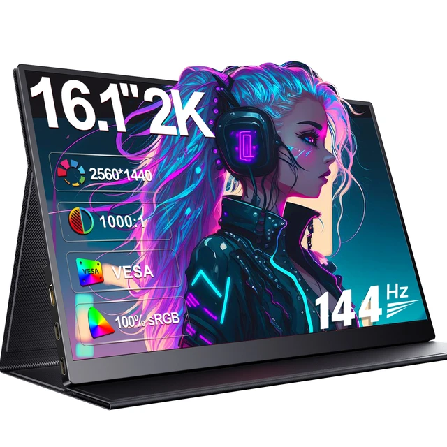 Moniteur de jeu portable Xbox Series S, 144Hz, 4K, Ips, HDR, écran 12.5 ,  deux HDMI, HDR, mode de jeu gratuit, moniteur de voyage - AliExpress