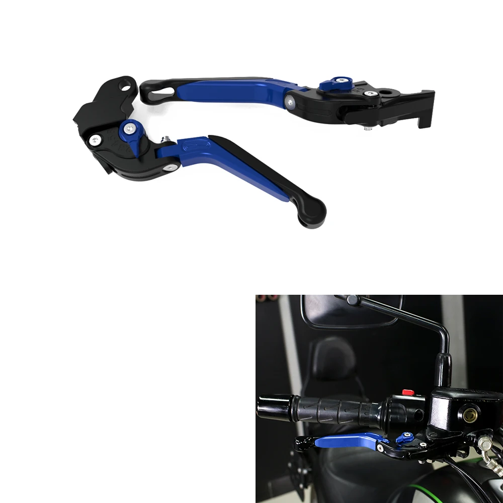 조정 가능한 접이식 확장 가능한 CNC 브레이크 클러치 레버, 스즈키 GSF1200 BanditN/S GSX 1100G 1200, 이나즈마 RF900R 오토바이 에 적합