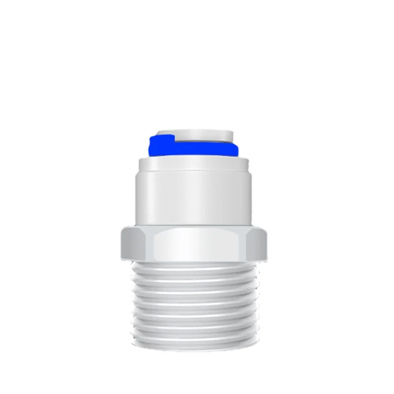 Fit for 1/4" 3/8" OD Tube Straight Equal Reducer Connector Fitting Aquarium Reverse Osmosis RO Water Dispenser pipe fitting