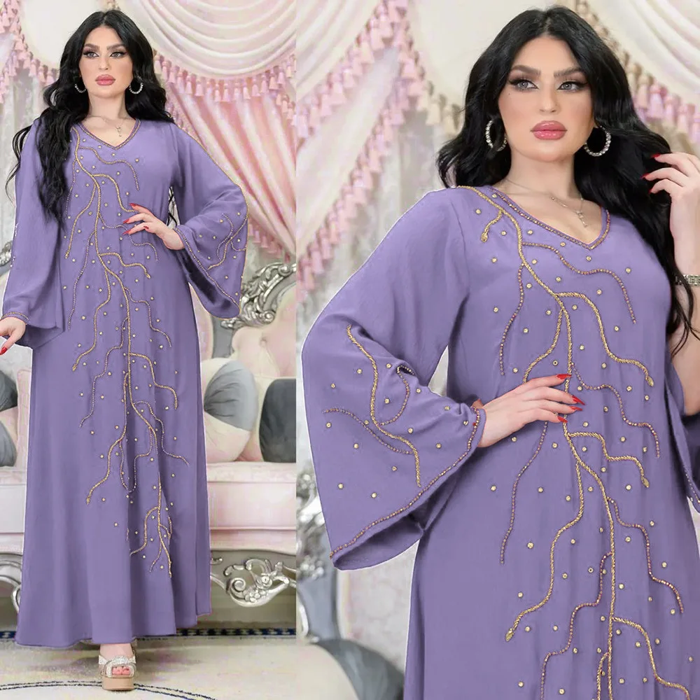 Black Jellaba Abaya for Women Hooded Gurban Eid Muslin Dubai Turkey Morocco Robe Kaftan Caftan Long Sleeves Women Clothing