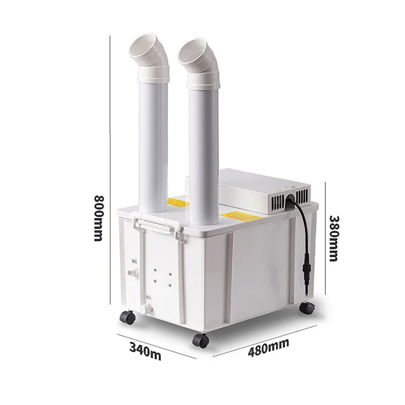 25L Large Capacity Air Humidifier Diffuser Industrial Ultrasonic Humidifier Commercial Smart Humidity Mist Maker Sprayer220-240V 6