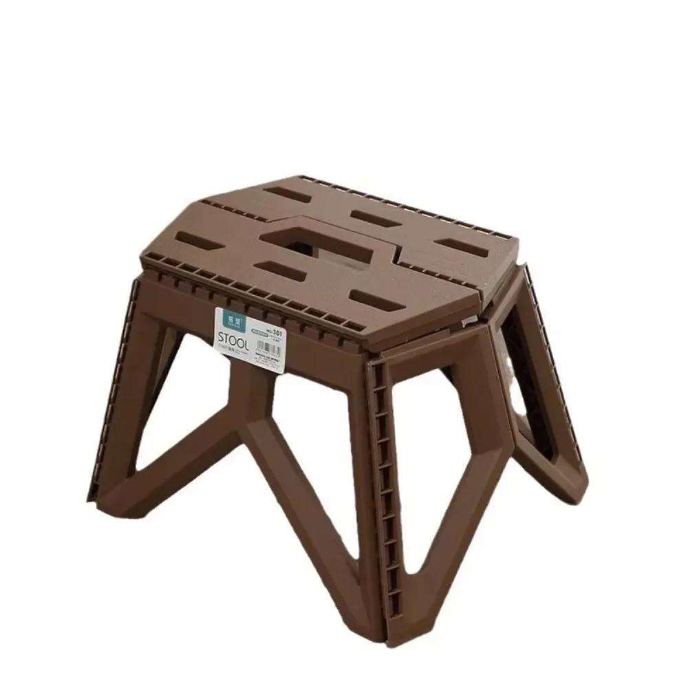 Outdoor Small Stool Portable Folding Stool High Load Bearing Durable Beach Camping Chair Fishing Ottomans Home Furniture