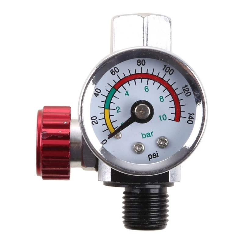 

Portable Adjustable Regulator and Gauge for Air Compressor and Air Tools