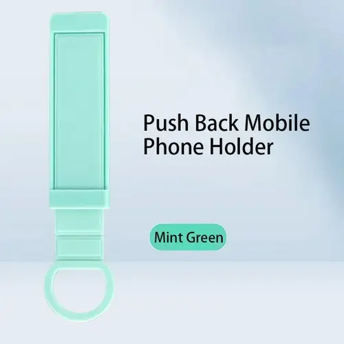 1pc Luxurious Universal Wrist Band Cell Phone Bracket Portable Finger Grip Mobile Phone Holder Sticked Socket Stand Strap - Image 7