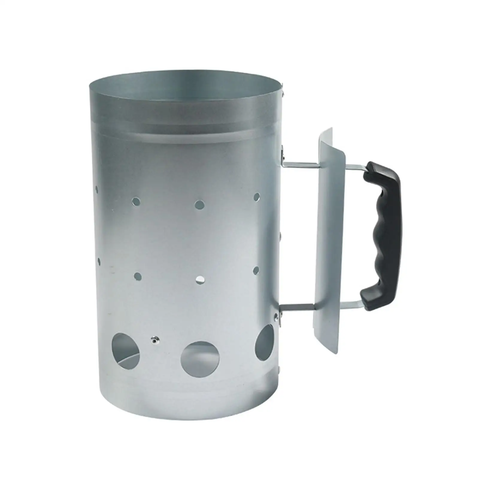BBQ Chimney Starter Multipurpose Sturdy Thickened Charcoal Bucket Burner Bucket for Garden Outside Picnic Camping Cooking 2