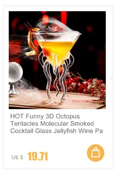 Description Picture 4 of itemIron Art Deer Stand Wedding Champagne Coupes Molecular Cocktail Glass For Bar Party Conical Martini Cup Special Drink Wineglass