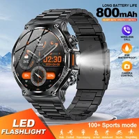 LIGE New Men Smart Watch Bluetooth Calling 800mAh Large Battery Heart Rate Blood Oxygen Health Smartwatch 2025 For Android IOS 1