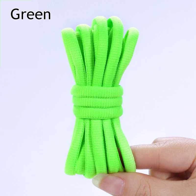 Durable Oval Athletic Shoe Laces - Fade-Resistant Half Round Strings