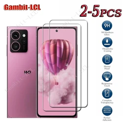 Premium 9H HD Tempered Glass Screen Protector Cover Film for 2 Pieces (For HMD Skyline)