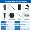 BaoFeng BF 1909 12W High Power Walkie Talkie Long Range Two Way Radio Type C Charging Transmitter Upgrade BF 888S UV 5R UV 82 6