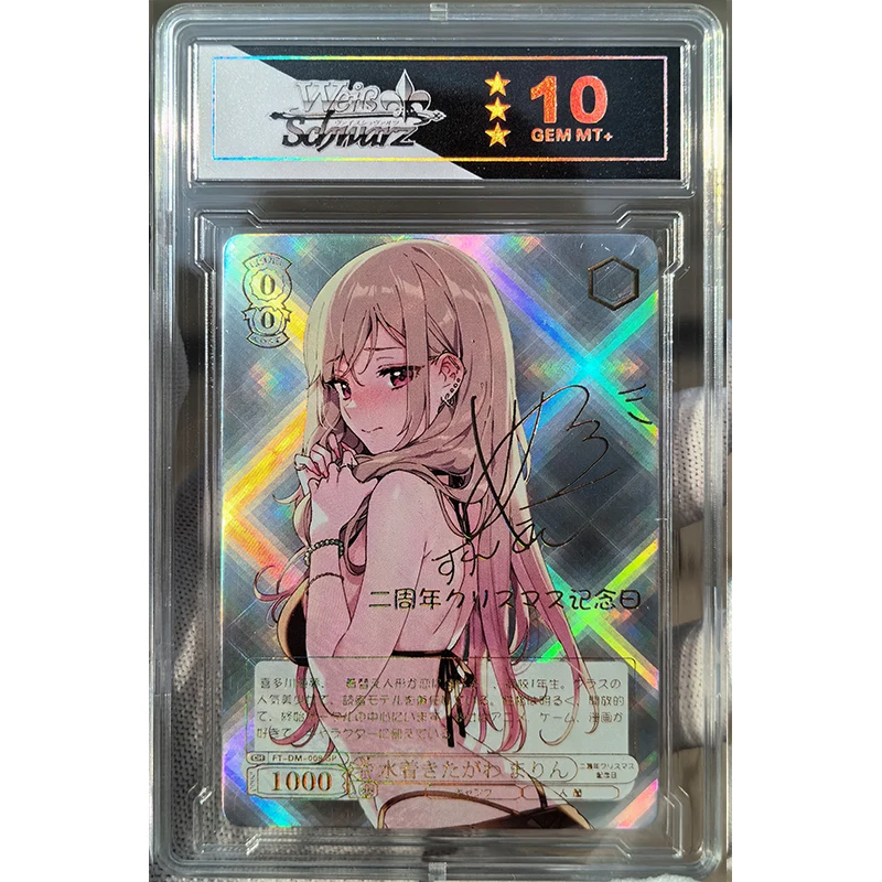Anime Goddess Story Weiss Schwarz DIY ACG Boy Play Toys Collectible Cards Christmas Birthday Gift Demon Slayer One Piece Naruto