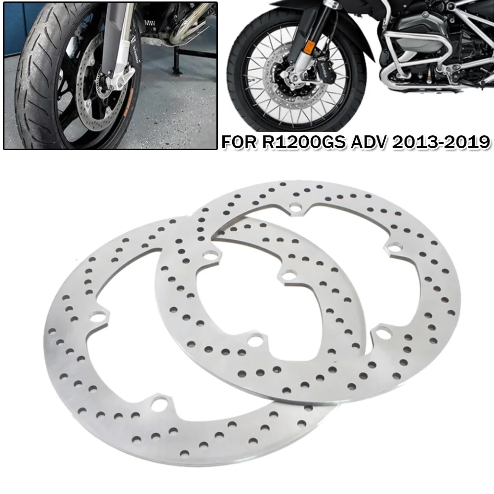 

2PCS/Set Motorcycle Front Brake Disc Rotor Floating Brake Disks Kits For R1200GS R1200 GS ADV R 1200 GS Adventure 2013-2018 2019