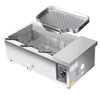 3000W Frying fritters machine commercial large capacity electric fryer frying twist hemp balls automatic constant temperature 5
