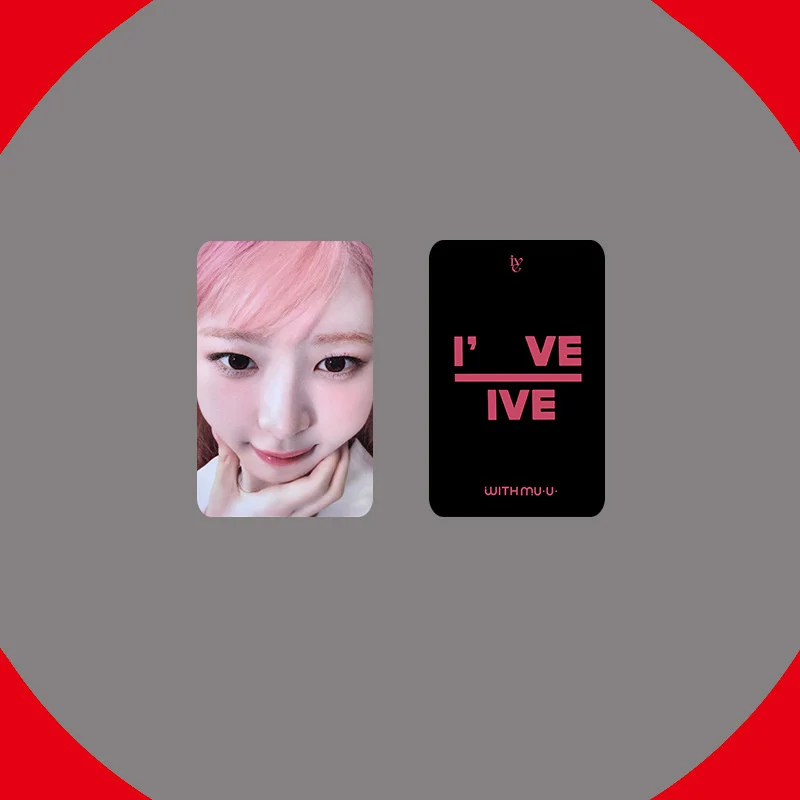Kpop IVE New Album Photo Cards GAEUL YUJIN Photocards Album Photos Small Lomo Card For Fans Collection Photocards 6PCS/Set