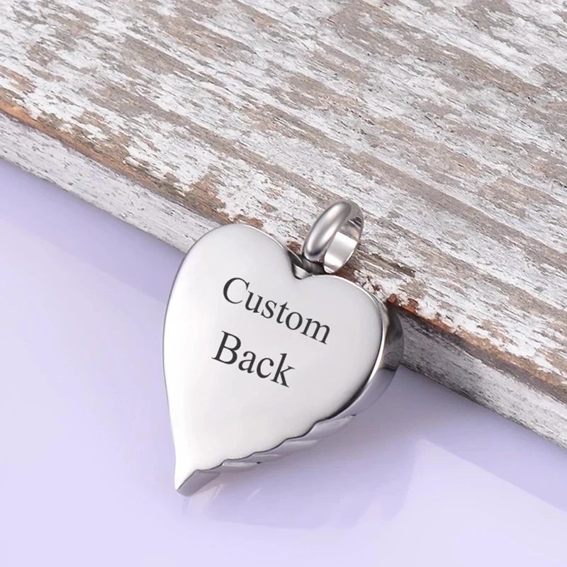 Jewelry Necklace for Heart-Shaped Angel Wing - PeticaDeals