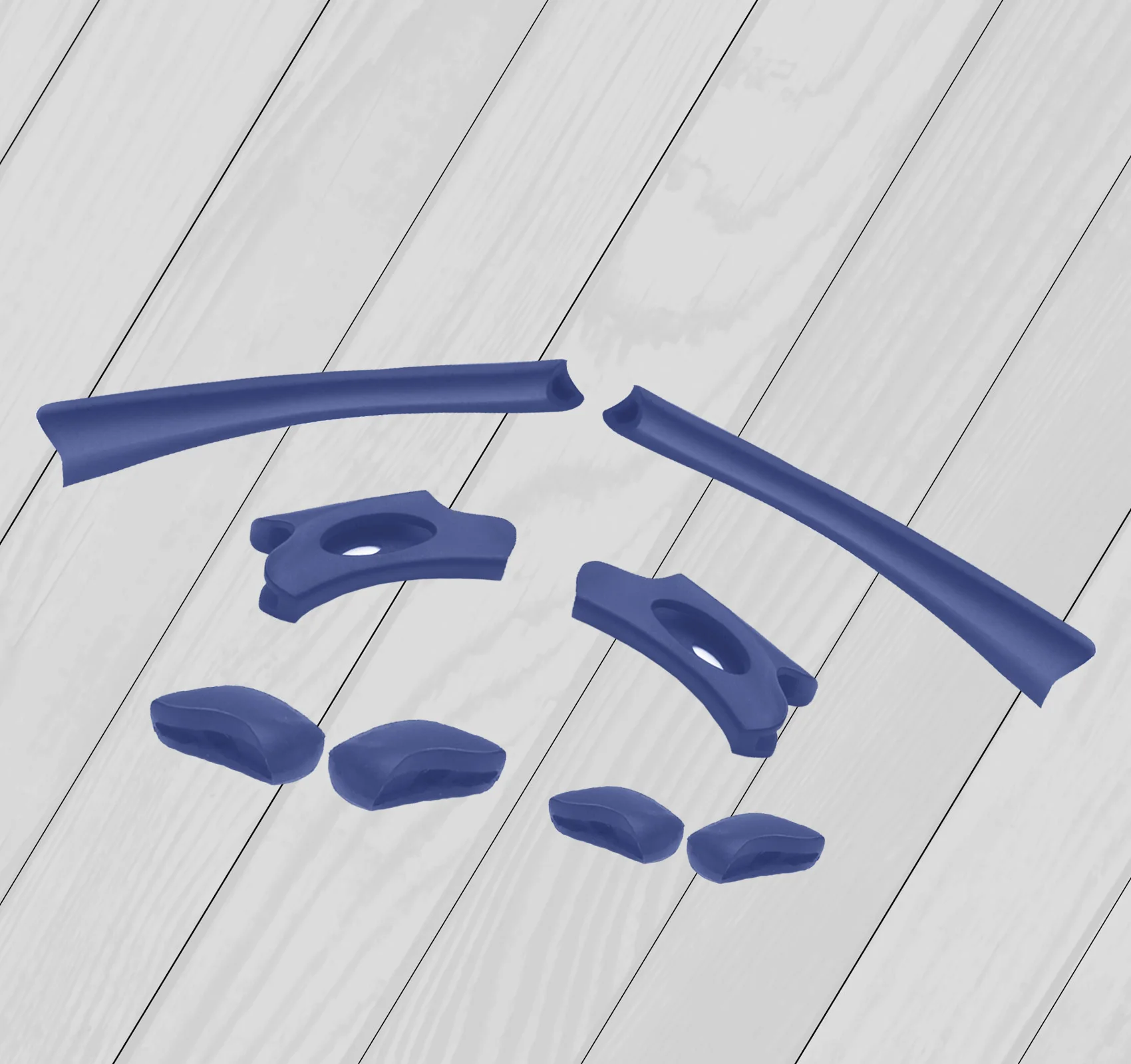 Kit Di Gomma Di Ricambio In Silicone E.O.S Per Giacca Oakley Flak Xlj-Options