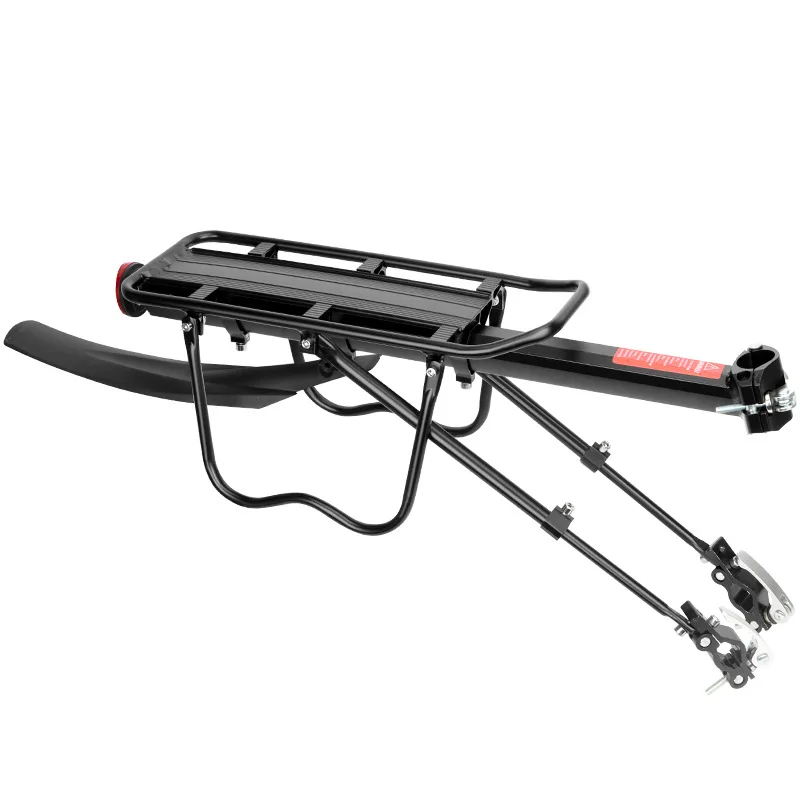 Universal Quick Release Bicycle Rear Rack - Durable Aluminum Alloy Tail Frame