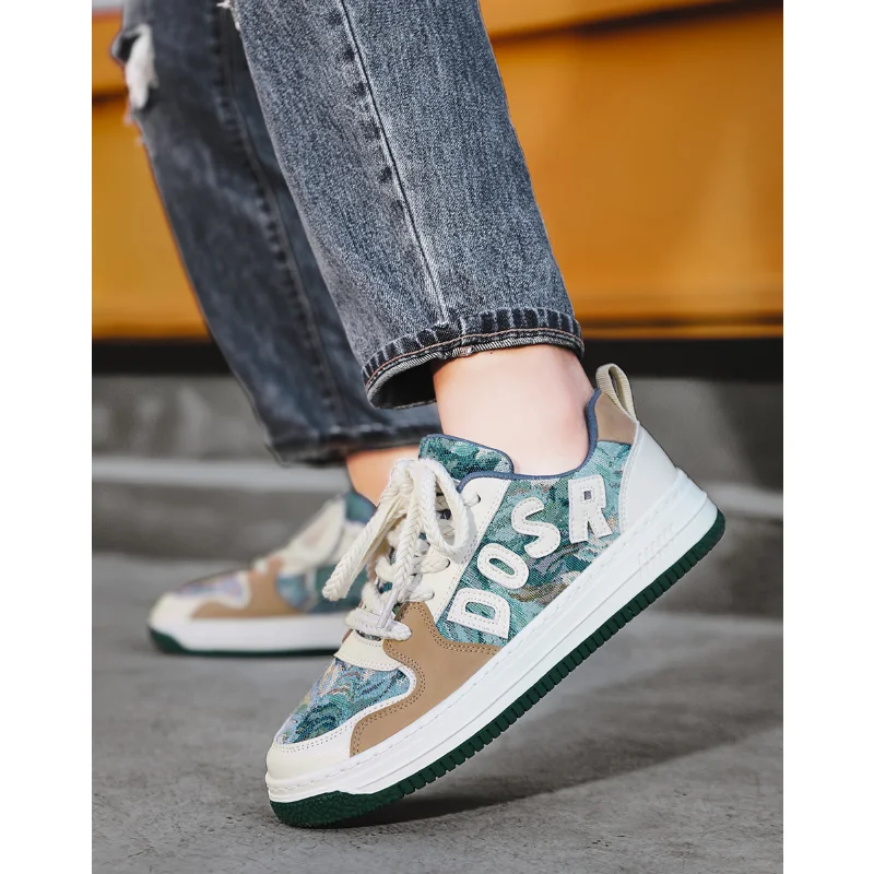2023 Fashion Flat Shoes Men's Low Top Lightweight Running Shoes Men's High Quality Comfortable Men's Outdoor Sports Shoes