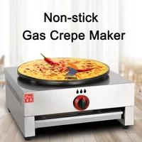Commercial Professional Gas Industrial Crepe Pancake Making Machine Counter Top Crepe Makers 1