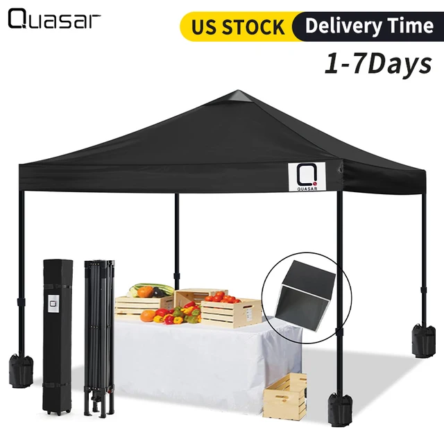 Quasar Kültéri Napellenzők Tartókeretekhez Összecsukható Kemping -Lombkorona Kerti Sátrak Erkély Napellenző Napsejtek 10 × Ft