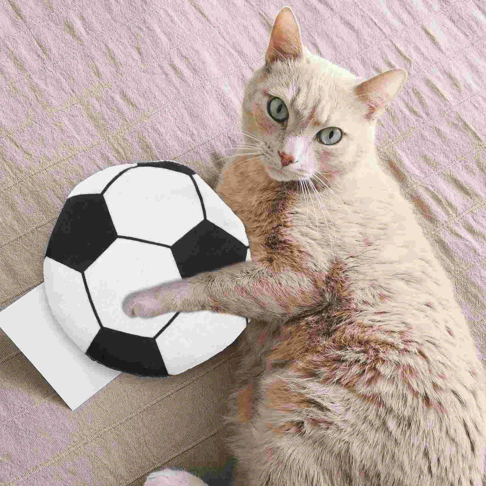 

Cat Plush Plaything Flying Disc Plaything Cat Pet Football Flying Disc Throwing Toy