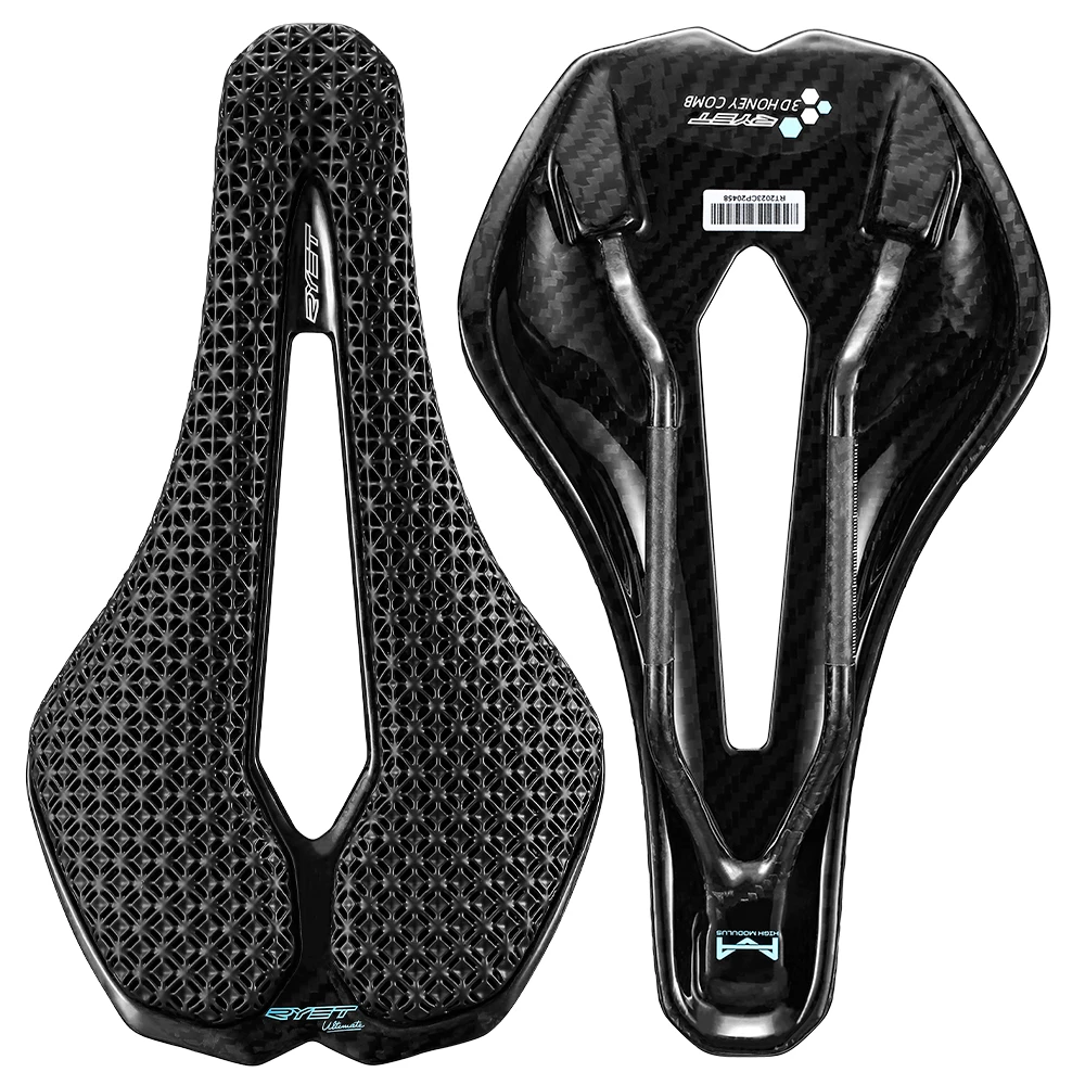 RYET カーボン 3D プリント自転車サドル超軽量ロード MTB シート部品