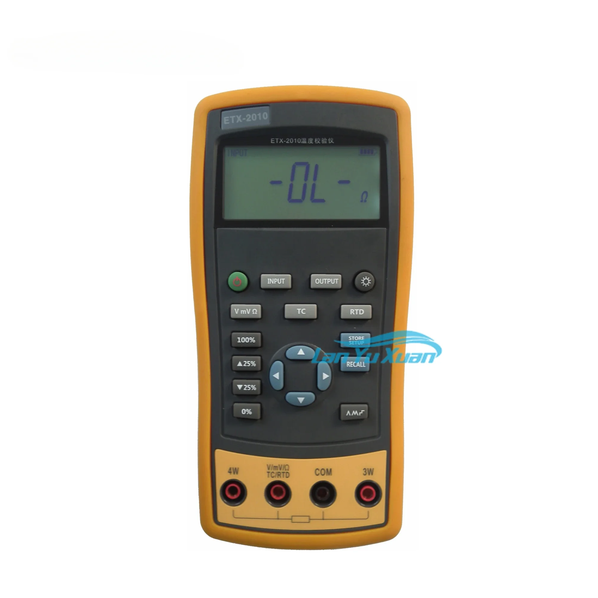 

ETX-2010,0.02% Digital Resistance RTD TC Temperature Calibrator
