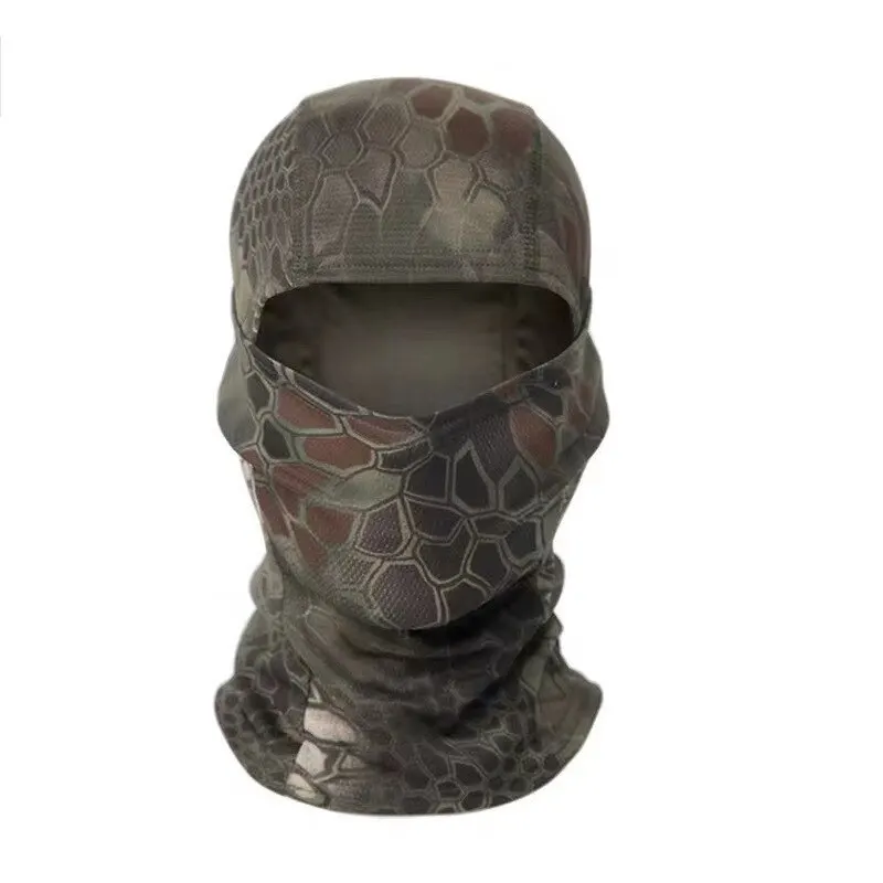 Pasamontañas táctico de camuflaje, máscara facial completa Wargame CP,  sombrero militar, caza, ciclismo, ejército, Multicam, Bandana, polaina para  el cuello - AliExpress