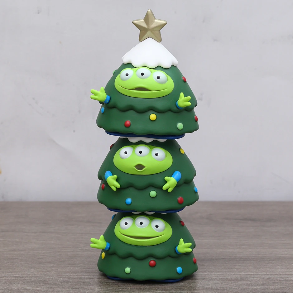 

Toy Story Aliens Little Christmas Tree Ornament PVC Model Dolls Toys Colletible Figurals 3pcs/set