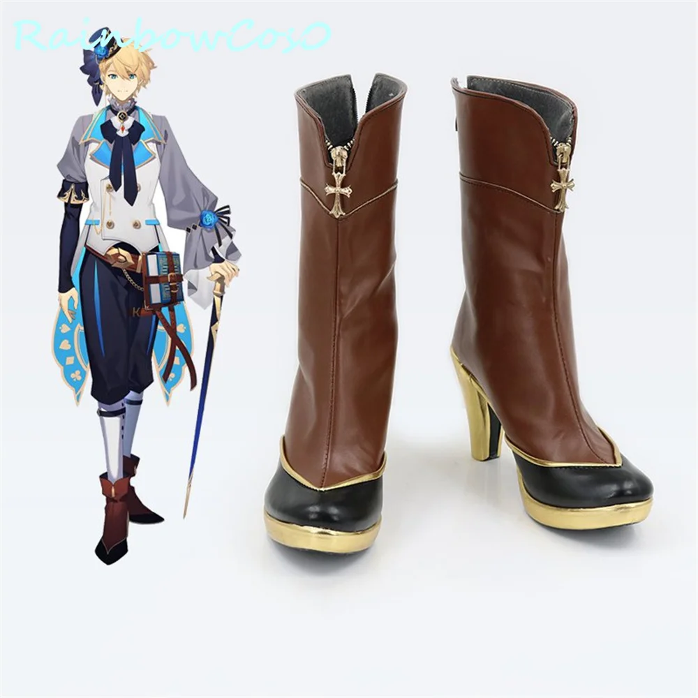 

Virtual YouTuber VTuber hololive Kishido Temma Cosplay Shoes Boots Game Anime Carnival Party Halloween Chritmas W3205