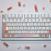Premium PBT Keycap Cherry Profile 129 Keys/Sets DYE Subbed For Cross Mx Switches Mechanical Keyboard - Image 2