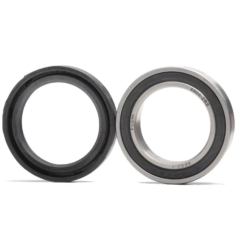 Motorcycle Wheel Hub Bearing Oil Seal Kit 2Pair For KTM EXC SX XCF MXC HUSQVARNA TE FC FE 250 450 530