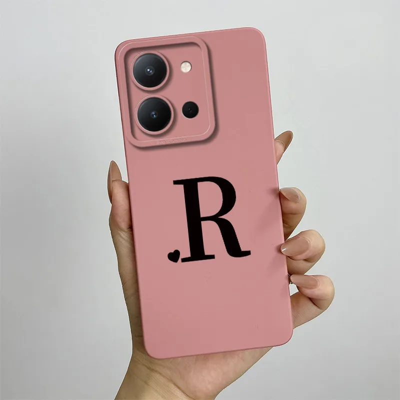Cute Letters Square Shockproof Back Cover s - Stylish and Durable Phone Case