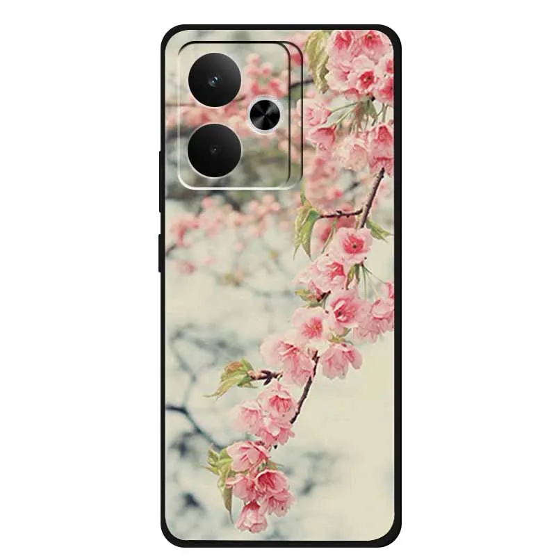 Sleek Black Silicone Soft Back Phone Case Cover