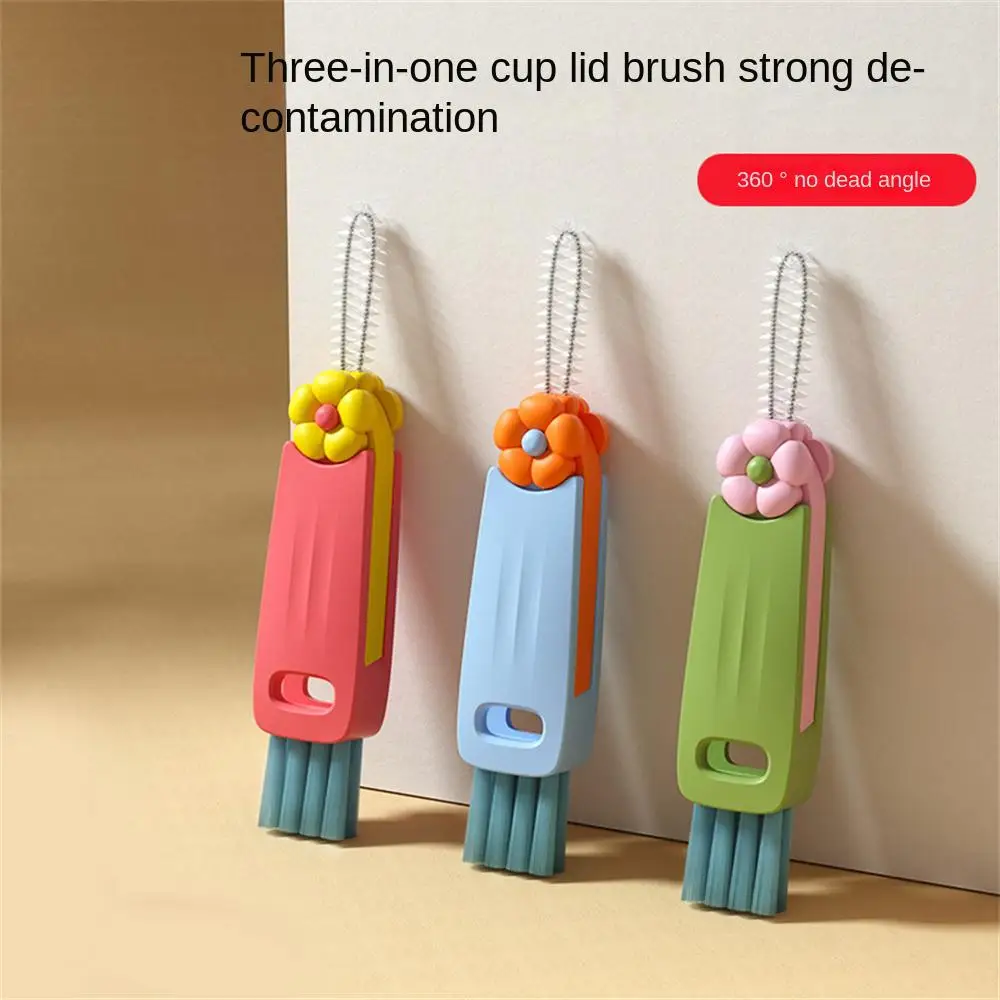 

Gap Computer Keyboard Brush Mini Creative Cleaning Brush Tool Bottle Mouth Cup Brush Multifunctional Household Cleaning Toos