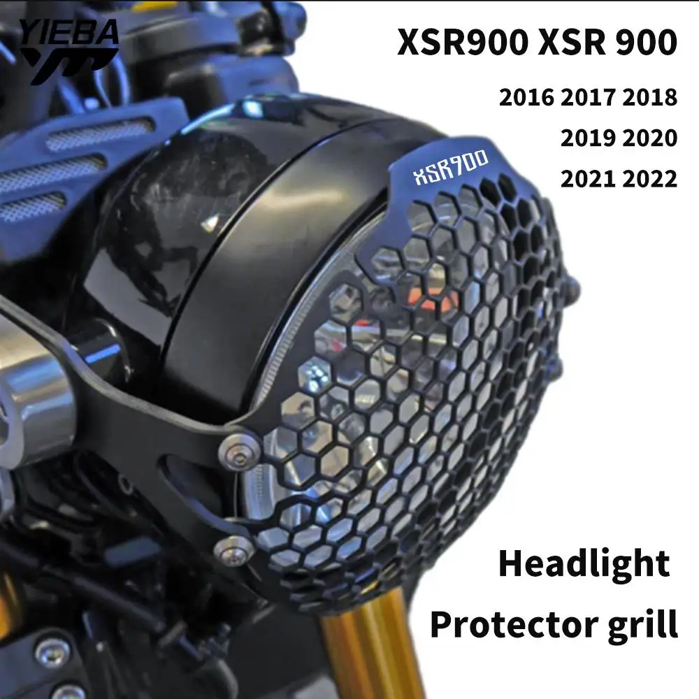 

Motorcycle Accessories Headlight Protector Cover Grill Head Light Guard FOR Yamaha XSR900 XSR 900 2016 2017 2018 2019 2020 2021