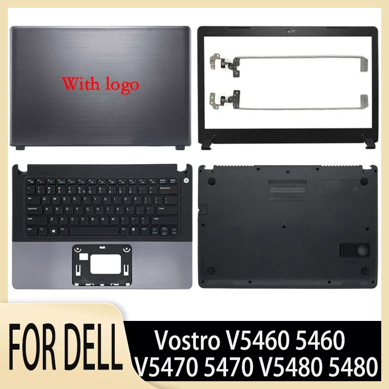 

New Laptop Palmrest Bottom Case Cover For Dell Vostro V5460 5460 V5470 5470 V5480 5480 0N1TKX N1TKX 35JW8TA0040 0KY66W KY66W