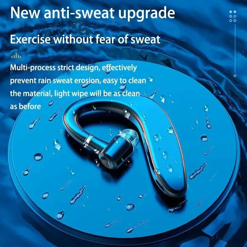 Bluetooth Headset HandsFree Wireless Business Headset Driver Call Sports Headset for iPhone Sansung Huawei Xiaomi 4