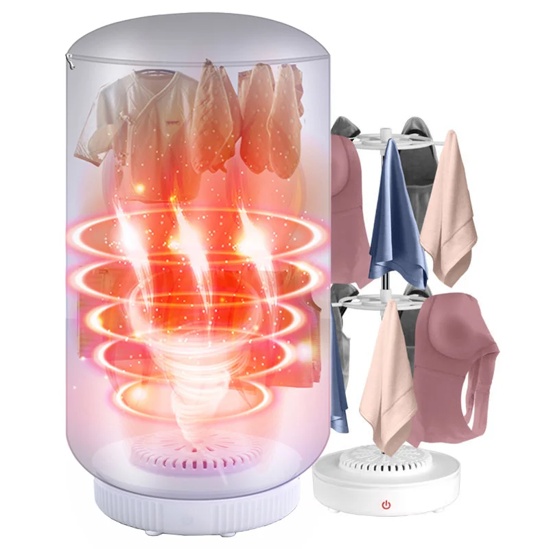 MiniClothesDryerTravelFoldingWarmAirElectricClothDryer