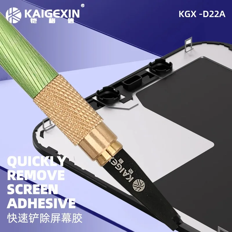 KAIGEXIN KGX-D22A 4-in-1 스크린 베젤 브래킷 리미터 접착제 제거 블레이드(스크린을 손상시키지 않음)