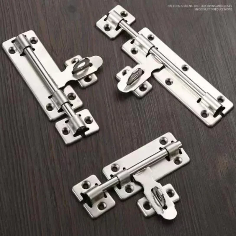 Description Picture 5 of item4/6/8Inch Stainless Steel Hardware Slide Bolt Lock Gate for Gates Fences Garage Shed Doors Gate Safety Door Bolt