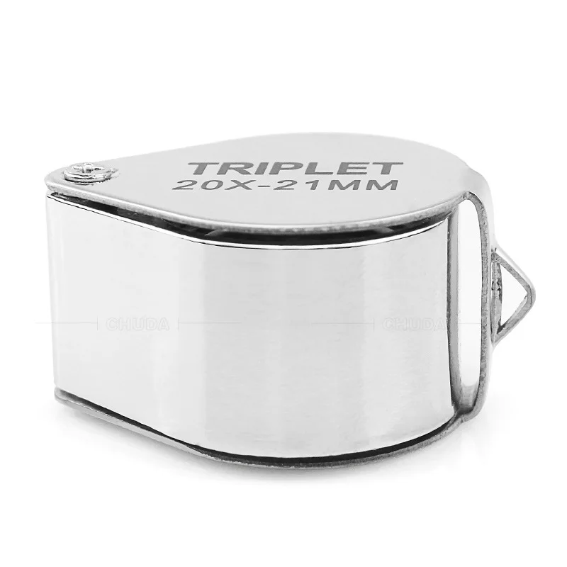 Jewelry Diamond Loupe Magnifier 10x 20x 30x Tool