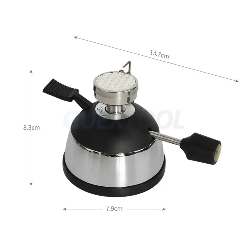 Universal Mini Gas Burner Coffee Siphon Pot Coffee Maker Mocha Heater Tabletop Machine Portable Coffee Gas Stove